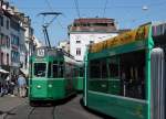 BVB: Den Standard Tram Zügen bestehend aus Be 4/4 (1967-1968) + B4 naht das Ende.