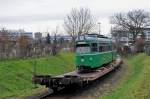 Nach dem der Be 4/6 642 auf dem Eisenbahnwagen gesichert wurde, kann die Reise nach Belgrad beginnen.