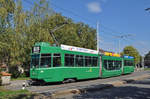 Be 4/6S 660, auf der Linie 15, wartet an der Endstation auf dem Bruderholz.