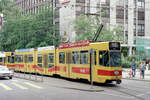 Basel BLT Tramlinie 10 (SGP/Siemens Be 4/8 245) Steinentorstrasse / Auberg / Heuwaage / Steinentorberg am 7.