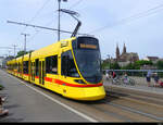 BLT - Be 6/10  184 unterwegs an der Tramparade in der Stadt Basel am 22.05.2022