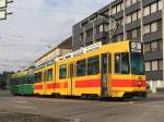 Be 4/6 265 unterwegs auf der Sonntag Morgen Plausch& Fotofahrt vom Tramclub Basel bei der IWB, 09.08.2015