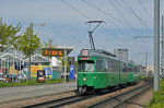 Am 30.04.2016 wird der Be 4/6 627 vom Depot Wiesenplatz ins Depot Dreispitz gefahren.