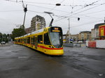BLT - Tram Be 6/10 169 unterwegs auf der Linie 10 in der Stadt Basel am 15.09.2016