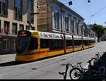 BLT - Tram Be 6/10  171 unterwegs in der Stadt Basel am 01.06.2020