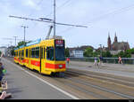 BLT - Be 4.8  246 unterwegs an der Tramparade in der Stadt Basel am 22.05.2022
