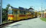 Basel BLT Tram 10 (SWP/BBC/Siemens-Be 4/6 104 + SWP/Siemens-Be 4/6 236) Rodersdorf am 30.