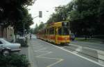 Basel BLT Tram 10 (SWP/Siemens-Be 4/8 245, ex 4/6 245) Sankt Jakobs-Strasse am 7.