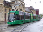BVB - Tram Be 6/8  5014 vor dem Bahnhof in Basel am 23.004.2016 