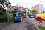 Bern Bernmobil / RBS Tram 6 (SWP/ABB/Siemens/Stadler Be 4/10 85) Fischermätteli am 8.