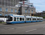 VBZ - Tram Be 5.6  3035 unterwegs in der Stadt Zürich am 26.07.2020
