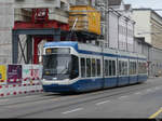 VBZ - Tram Be 5/6 3084 unterwegs auf der Linie 13 in Zürich am 12.09.2021