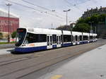 tpg - Tram Be 6/10 1811 unterwegs auf der Linie 12 in der Stadt Genf am 03.06.2017