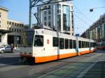 Genfer Tram Be 4/8  852 vor dem SBB Hauptbahnhof von Genf am 06.05.2007