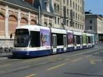 TG - Srassenbahn Be 6/8  874 bei der Haltestelle neben dem SBB Bahnhof in Genf am 06.05..2007