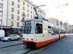 TG - Tram Be 4/8 843 unterwegs in der Stadt Genf am 07.05.2008