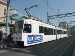 TG - Tram Be 4/8 846 bei der Haltestelle vor dem Bahnhof von Genf am 07.05.2008