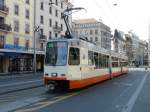 TG - Tram Be 4/8 850 unterwegs in der Stadt Genf am 07.05.2008