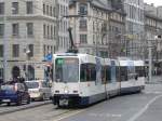 Genf - Tram Be 4/8  848 unterwegs auf der Linie 13 am 03.01.2009