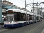 Genf - Tram Be 6/8  867 unterwegs auf der Linie 13 in Genf am 03.01.2009