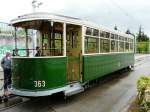 TPG - Oldtimer  Beiwagen B 363 in der Stadt Genf am 15.05.2011