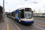 Es gibt nicht nur  waving Pilots  sondern auch  waving Tram-Drivers  - so in Genf am 01.02.2014