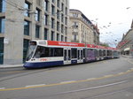 tpg - Tram Be 6/10 1806 unterwegs auf der Linie 14 in der Stadt Genf am 09.04.2016