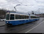 VBZ - Tram Be 4/6 2082 + Be 2/4 2412 unterwegs auf der Linie 9 am 15.01.2023