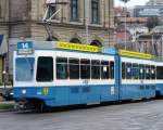 VBZ - Be 4/6  2003 vor dem SBB Hauptbahnhof in  Zrich am 21.01.2007