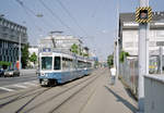 Zürich VBZ Tramlinie 4 (SWP/SIG/BBC Be 4/6 2056 (Bj.