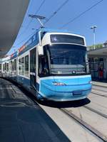 VBZ Cobra Be 5/6 3001 mit der  Masken Front  am 18.5.20 beim Bahnhofquai/HB.