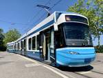 VBZ Be 5/6 3053 mit der  Masken Front  am 18.5.20 bei der Endstation Zürich Zoo.