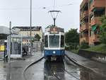 Linie 6 2040  Rechts der Limmat  an der Endhaltestelle Werdhölzli.