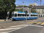 Linie 7 Wagennummer 2095 beim Hauptbahnhof.