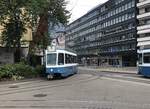 Wagennummer 2033 bei einer Rangierfahrt beim Depot Kalkbreite.