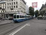 Linie 11 2044  Wollishofen  am Paradeplatz.