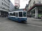 Linie 2 2045  Riesbach  am Paradeplatz.