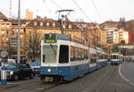 Be 4/8 2113 zwischen Central und Bahnhofstrasse/HB am 03.03.2011.