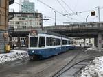 Linie 6 Wagennummer 2090 beim Escher-Wyss-Platz.