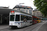 Be 4/6 2051+2315 beim Bellevue am 10.07.2011.