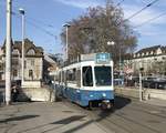 Linie 14 Wagennummer 2004 „Höngg“ beim Bahnhofquai.