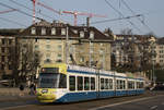 Be 5/6 3047 beim Central am 04.03.2012.