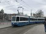 Linie 6 Wagennummer 2043 „Rennweg“ beim Bahnhofquai.