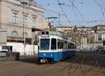 Linie 7 Wagennummer 2097 beim Hauptbahnhof.