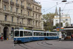 Be 4/6 2079+2031 am Paradeplatz am 03.10.2013.