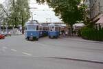 Zürich VBZ Tramlinie 13 (SWS/BBC/SAAS-Be 4/6 1633, Bj.