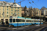 Be 4/6 2065 beim Central am eisig kalten 06.01.2017.