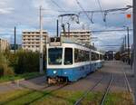 Linie 7 Wagennummer 2036 beim Bahnhof Stettbach.