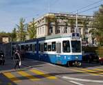 Linie 9 Wagennummer 2040  Rechts der Limmat  bei der ETH.