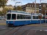 Linie 4 Wagennummer 2011  Örlikon  beim Bahnhofquai.